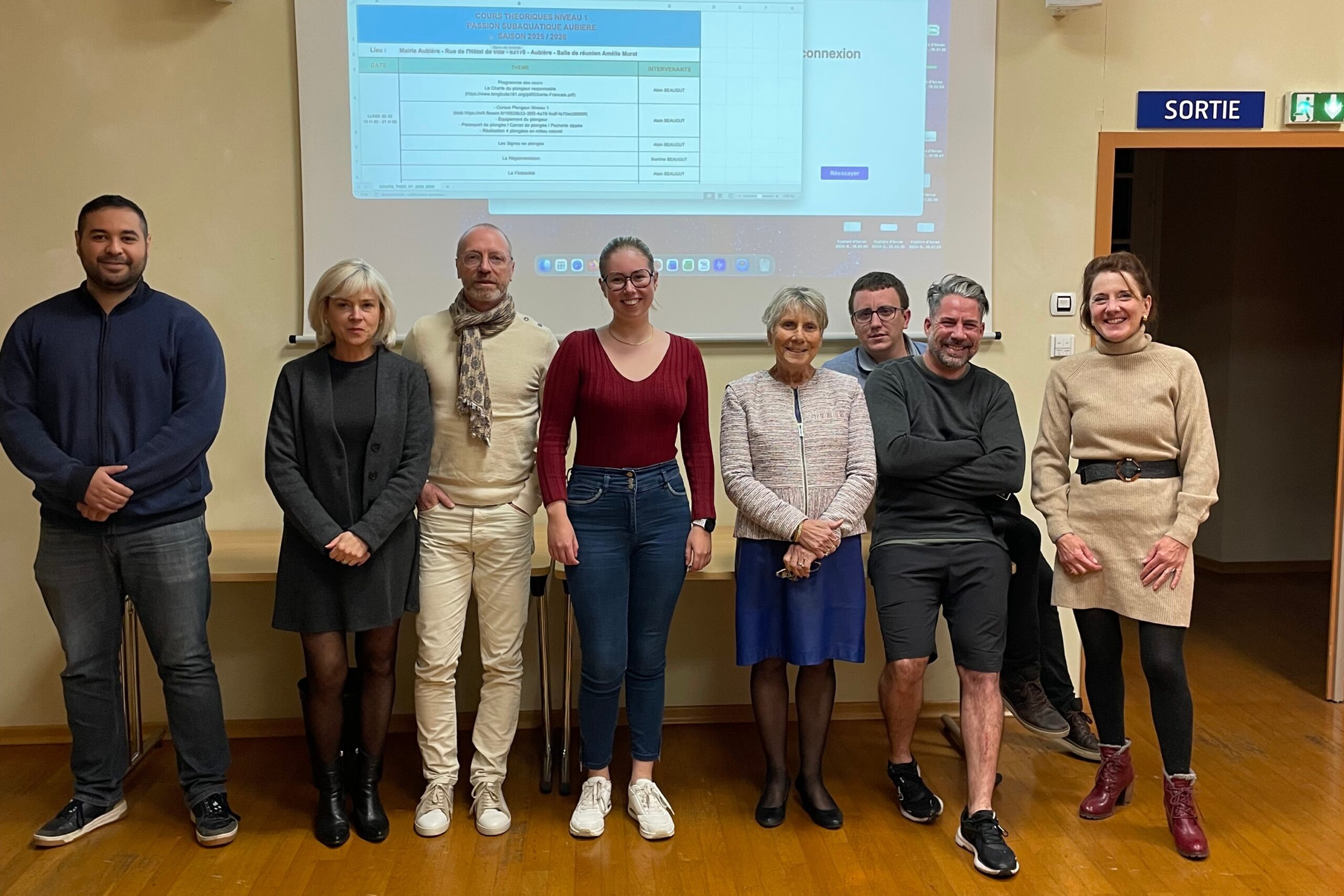 Les cours théoriques du Niveau 1 ont débuté…